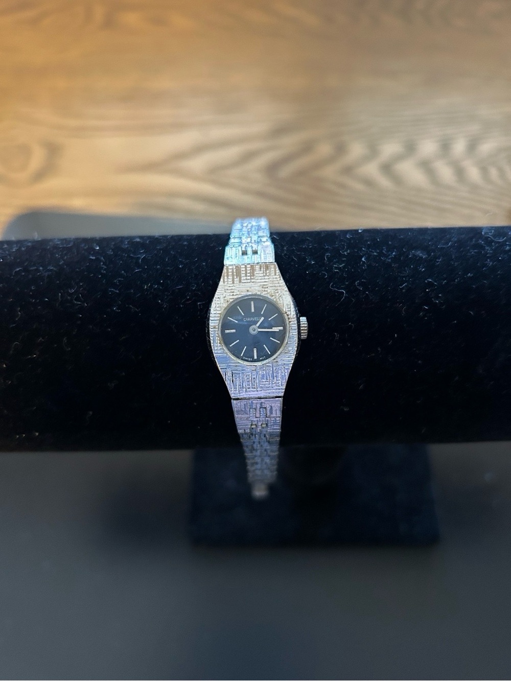 Vintage Caravelle Women’s Watch Silver Tone - Swiss Micement - NOT WORKING